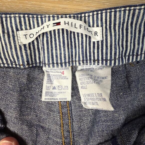 Tommy Hilfiger denim shorts, size 4 - Picture 2 of 3